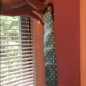 polka dot loop-through belt